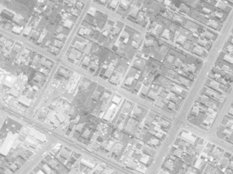 33D Matlock Street from the air, 1975-1979