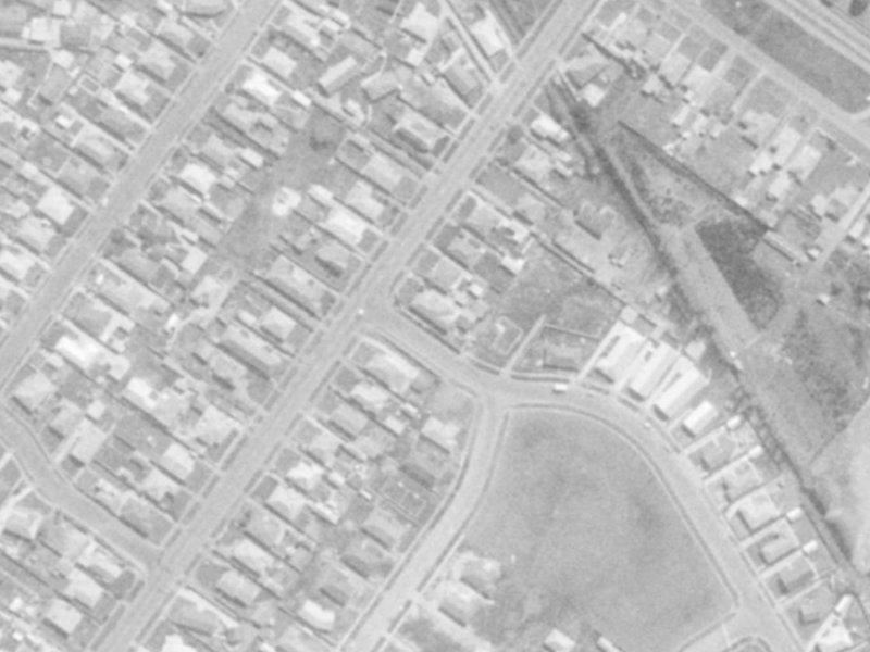 60 Clydesdale Street from the air, 1975-1979