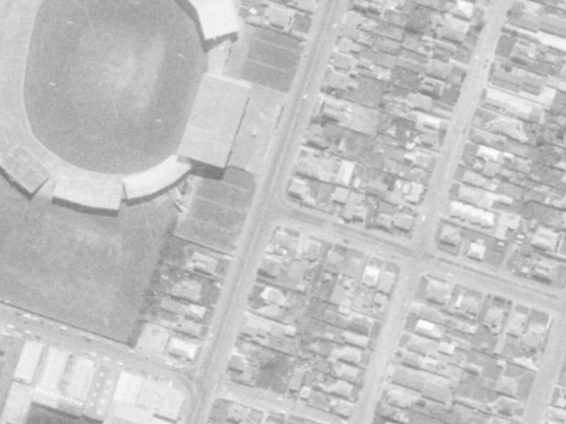 9 Charles Street from the air, 1975-1979