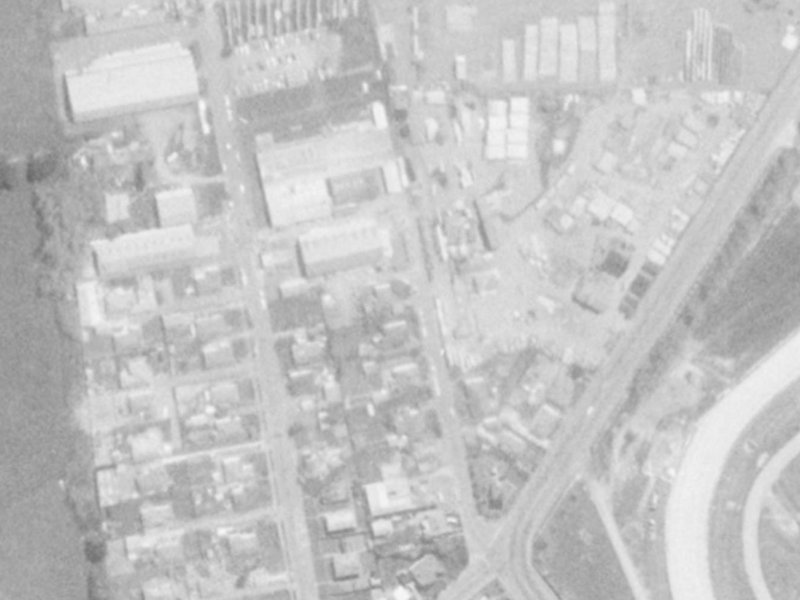 10 Vanadium Place from the air, 1975-1979
