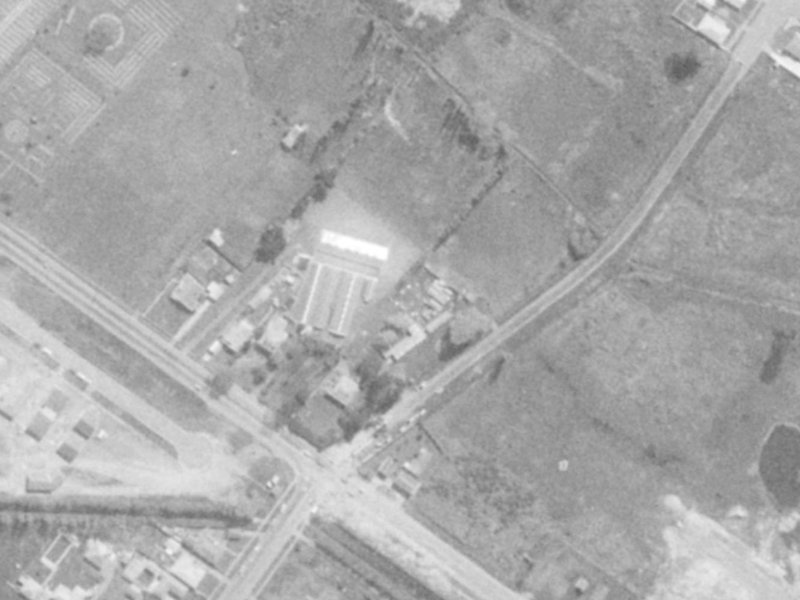 127 Saint Johns Street from the air, 1975-1979