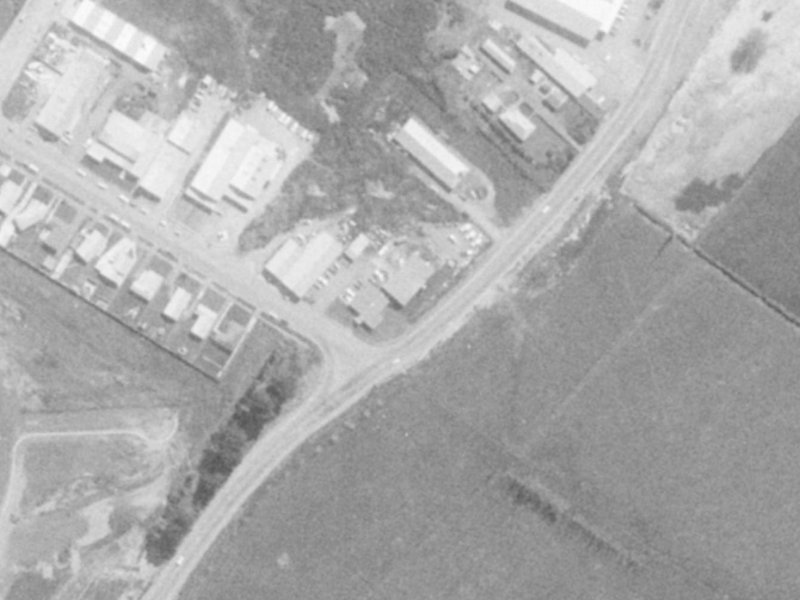 2 Maces Road from the air, 1975-1979