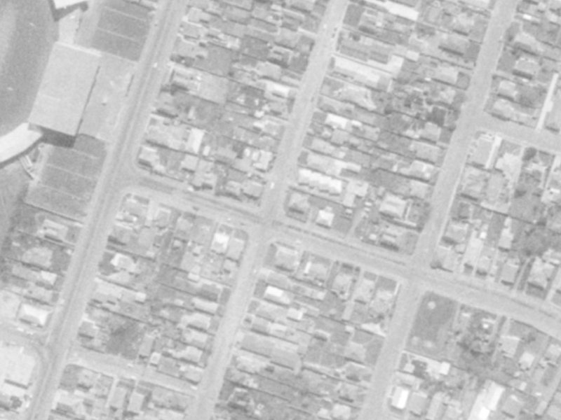 60 Barbour Street from the air, 1975-1979