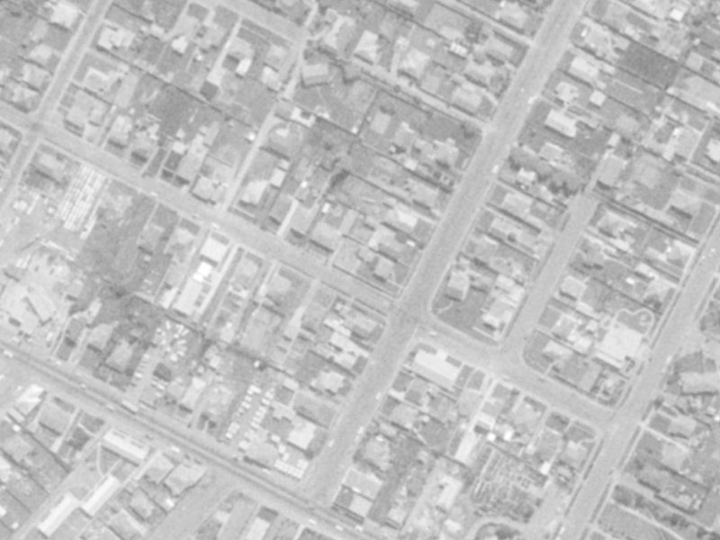 45 Matlock Street from the air, 1975-1979
