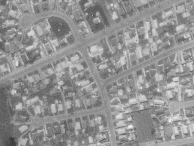 7 Montague Street from the air, 1975-1979