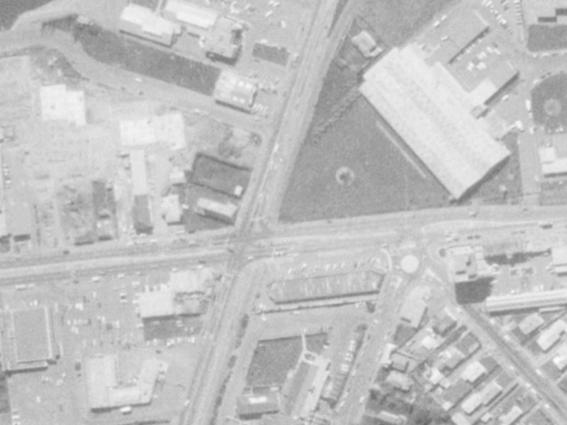 28 Carmen Road from the air, 1975-1979