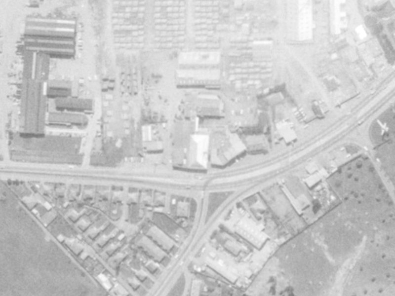 236 Main South Road from the air, 1975-1979