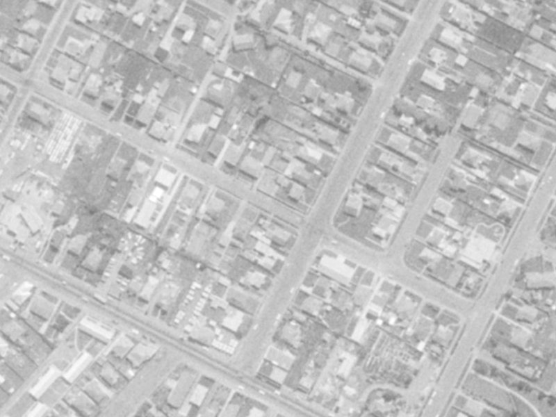 44 Matlock Street from the air, 1975-1979