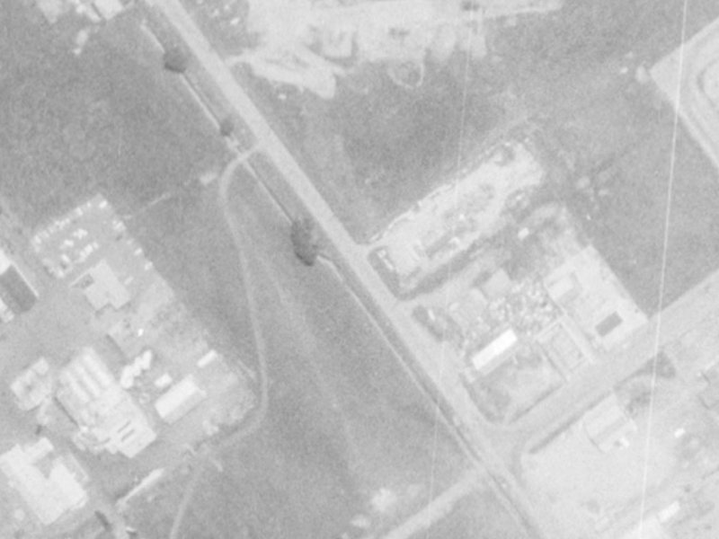 66 Hayton Road from the air, 1975-1979
