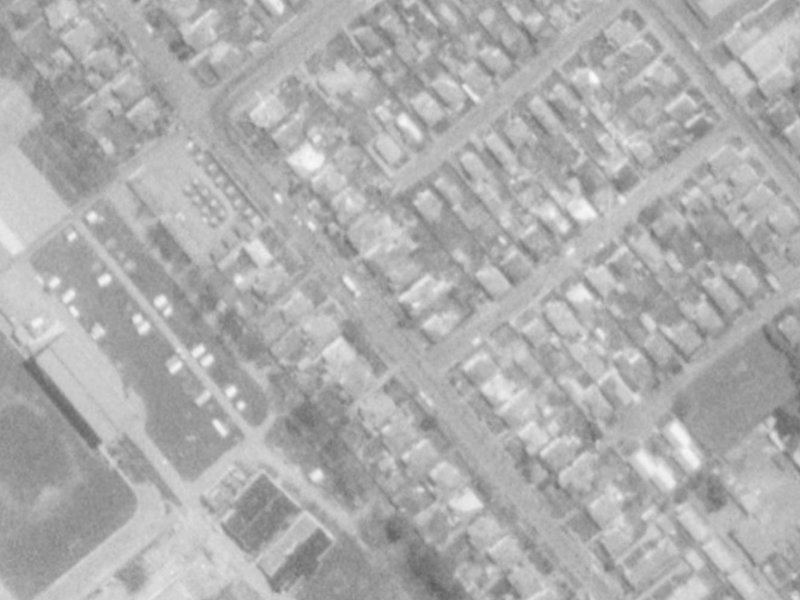 36 Whiteleigh Avenue from the air, 1975-1979