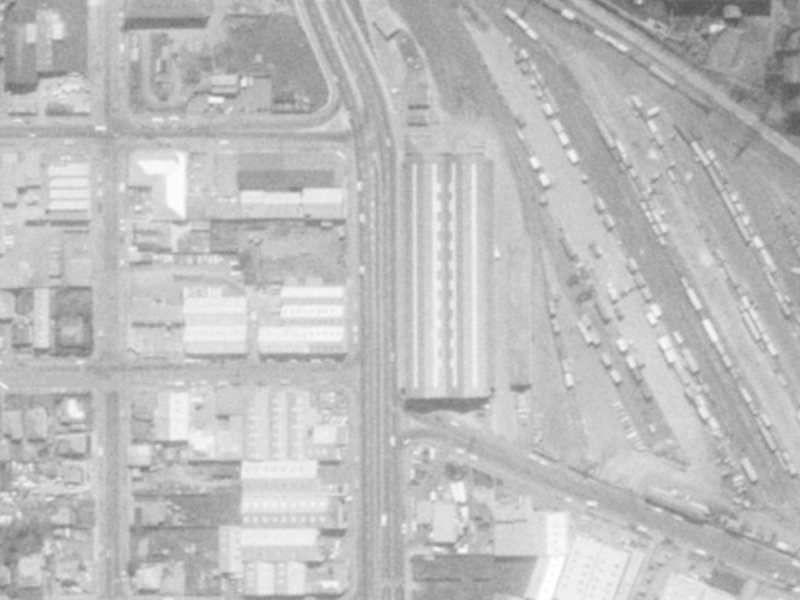 240 Waltham Road from the air, 1975-1979