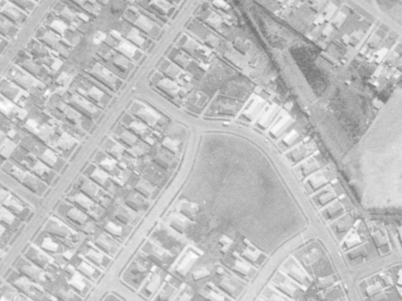10 Shetland Street from the air, 1975-1979