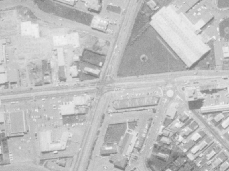 393 Main South Road from the air, 1975-1979