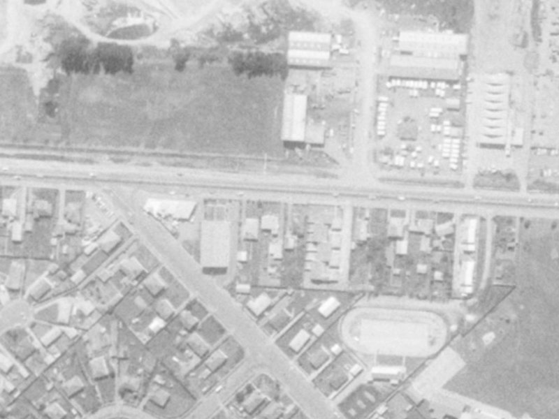293 Main South Road from the air, 1975-1979