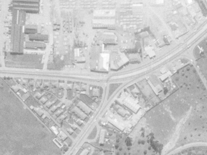 236b Main S Road from the air, 1975-1979