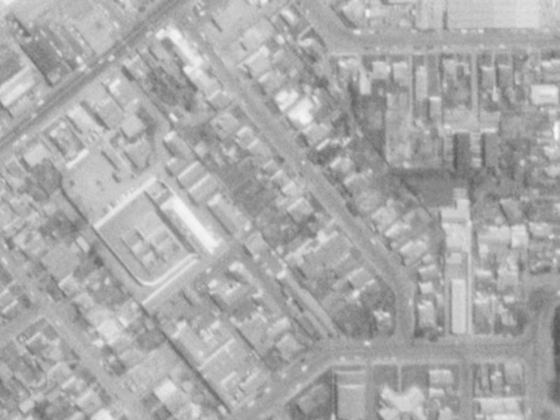 32 Dickens Street from the air, 1975-1979