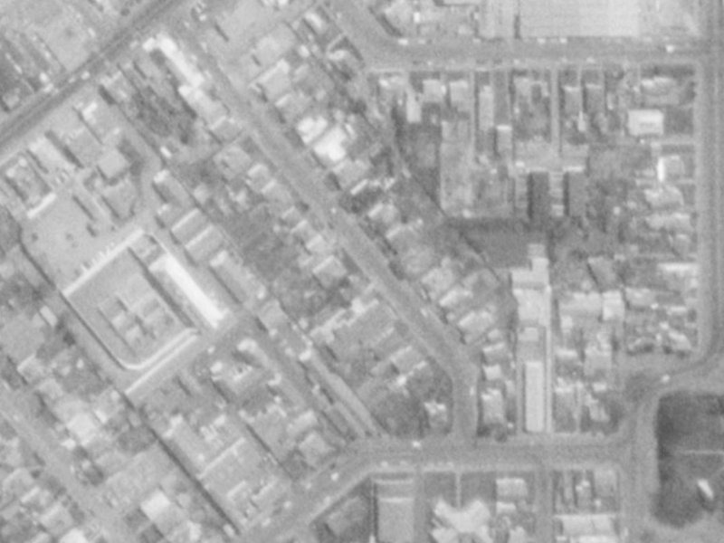 34 Dickens Street from the air, 1975-1979