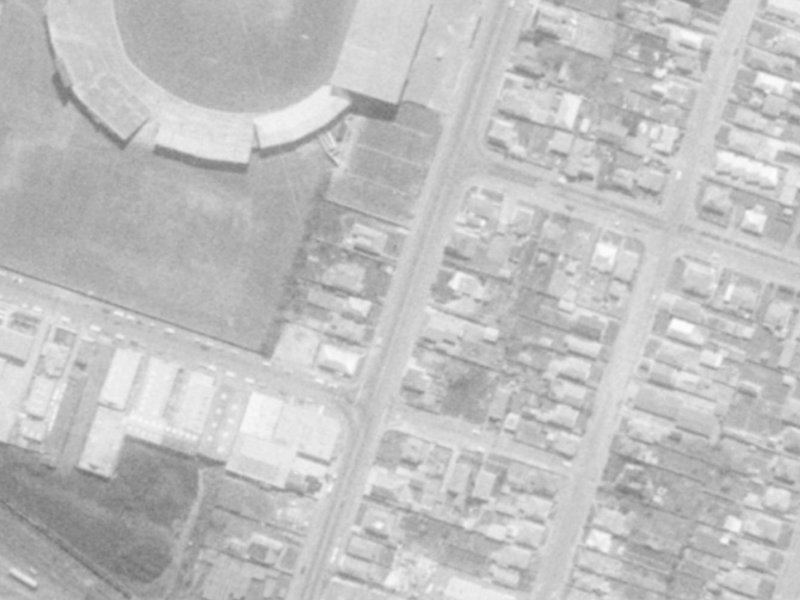 402 Wilsons Rd North from the air, 1975-1979