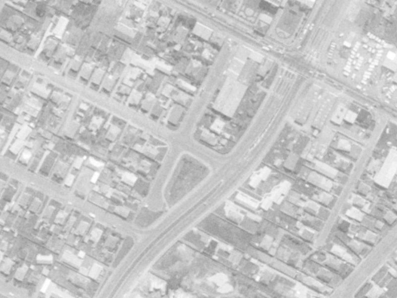 41 Frederick Street from the air, 1975-1979