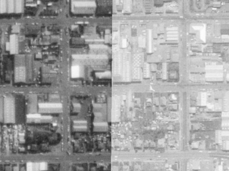 68 Kingsley Street from the air, 1975-1979