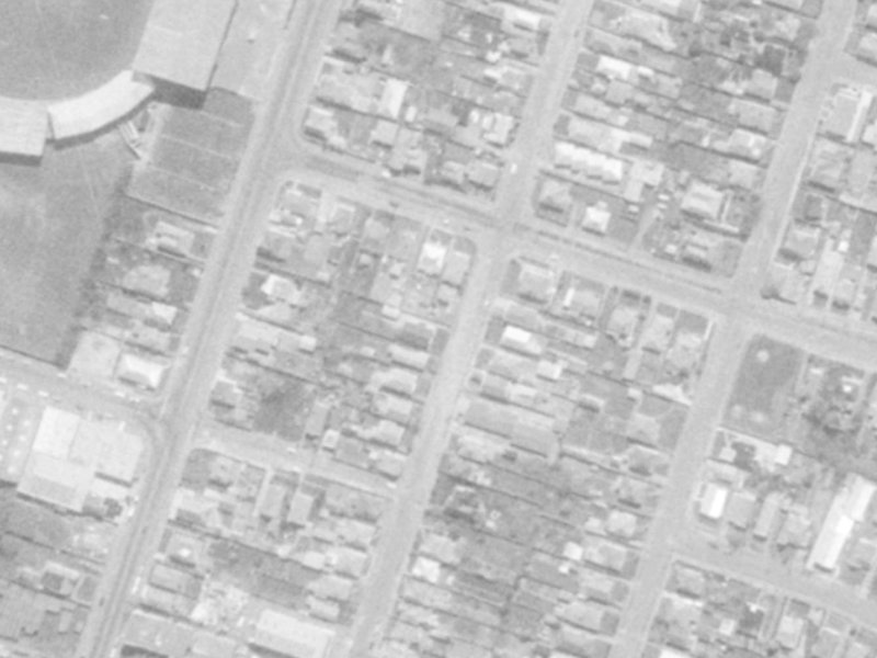 45 Barbour Street from the air, 1975-1979