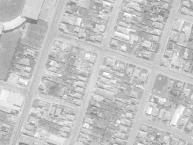 48A Barbour Street from the air, 1975-1979