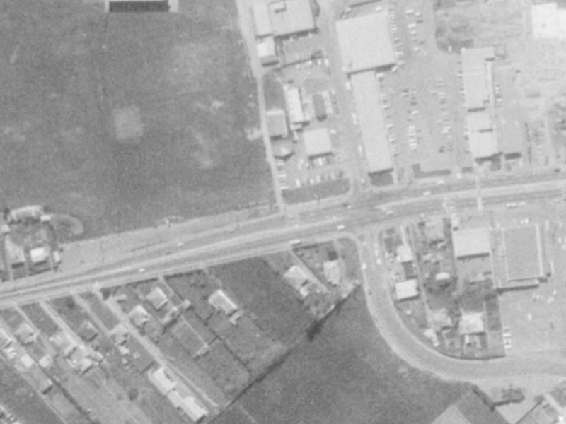 420E Main South Road from the air, 1975-1979