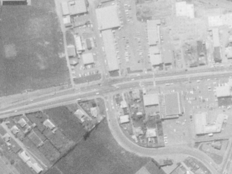 1F Goulding Avenue from the air, 1975-1979