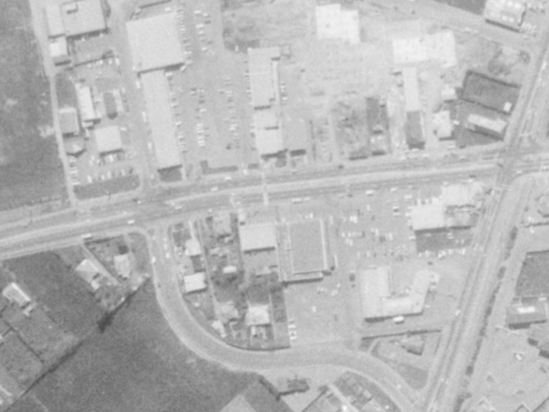 413 Main South Road from the air, 1975-1979