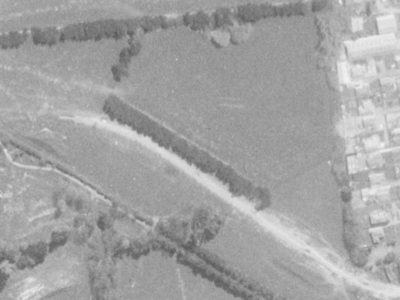 18B Birmingham Drive from the air, 1975-1979