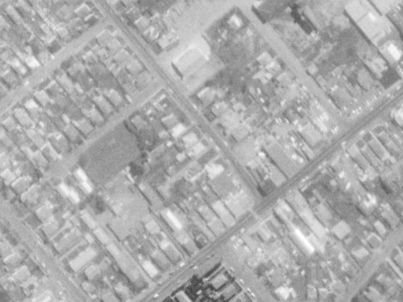 9 Clarence Street South from the air, 1975-1979