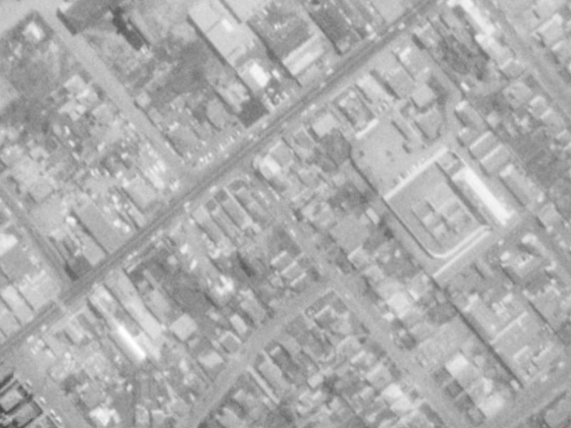 6 Parlane Street from the air, 1975-1979