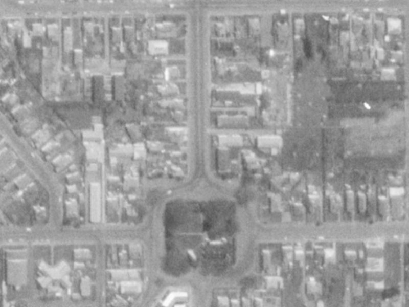 2 Grove Road from the air, 1975-1979