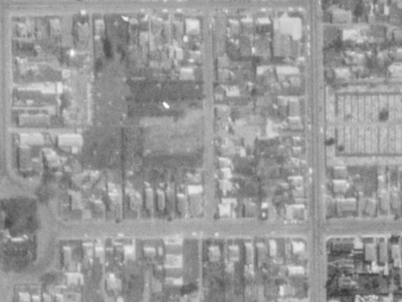 15A Cotterill Street from the air, 1975-1979