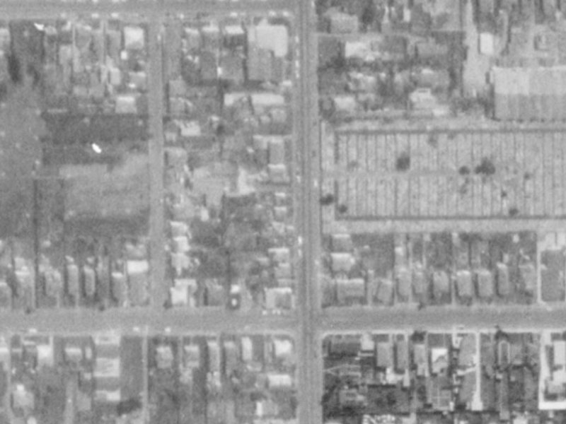 389 Selwyn Street from the air, 1975-1979