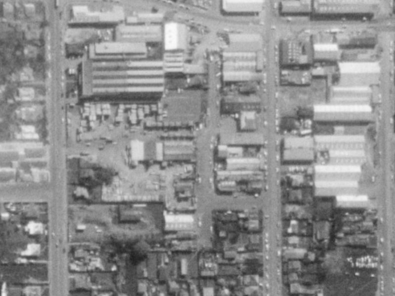 21 Kent Street from the air, 1975-1979