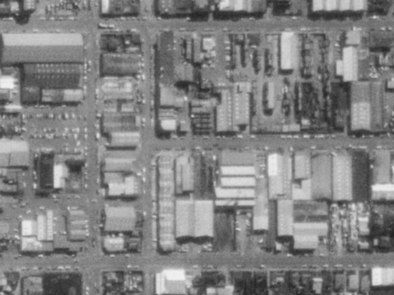 10 Kingsley Street from the air, 1975-1979
