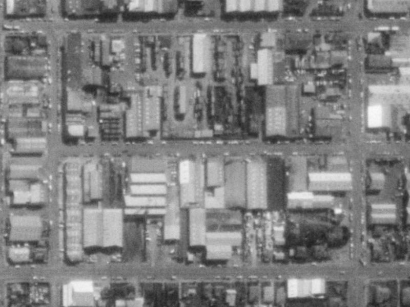 30 Kingsley Street from the air, 1975-1979