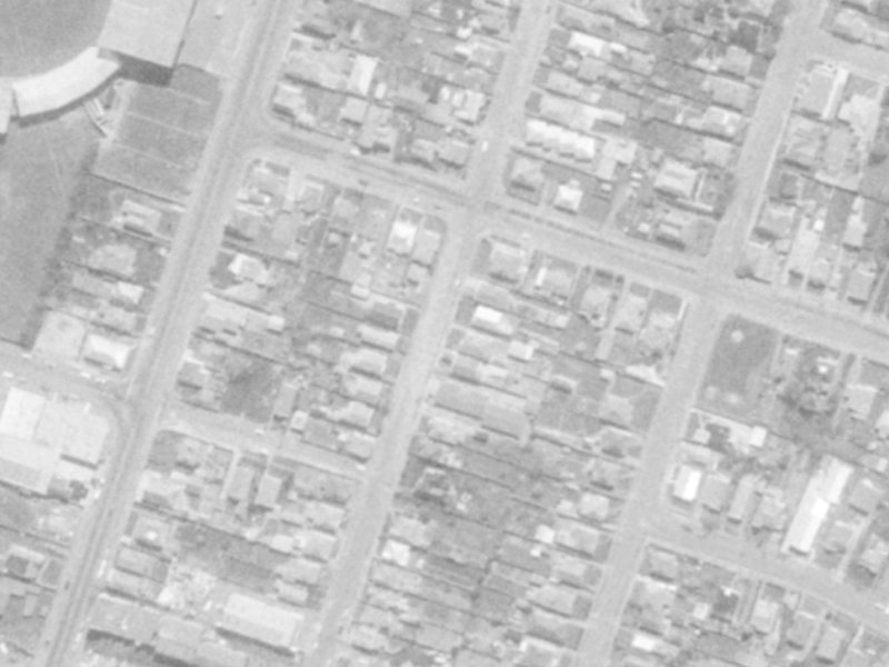 48 Barbour Street from the air, 1975-1979