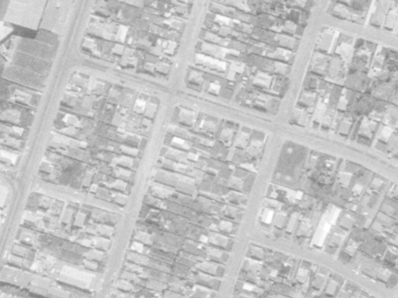 50B Barbour Street from the air, 1975-1979