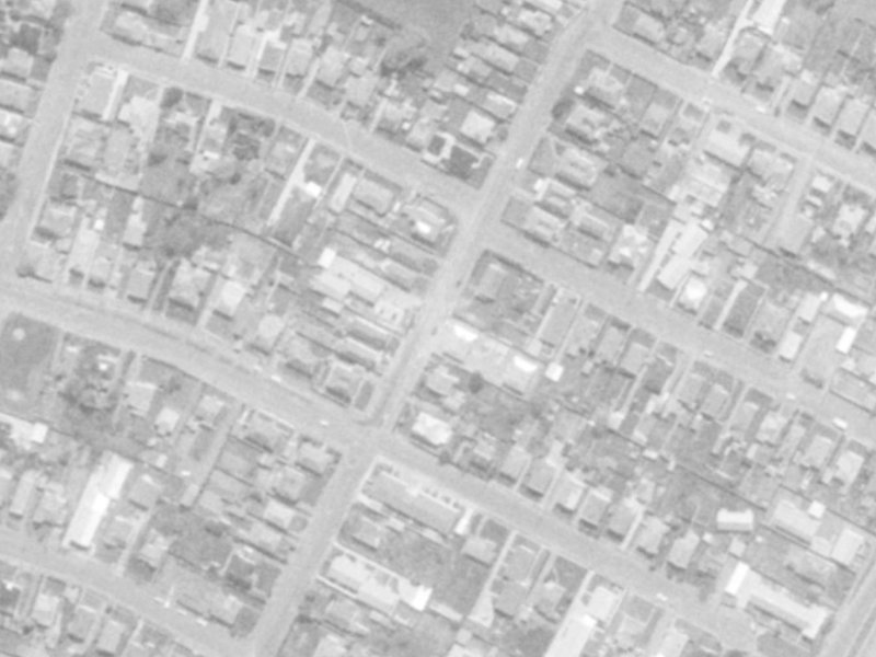 84 Osborne Street from the air, 1975-1979