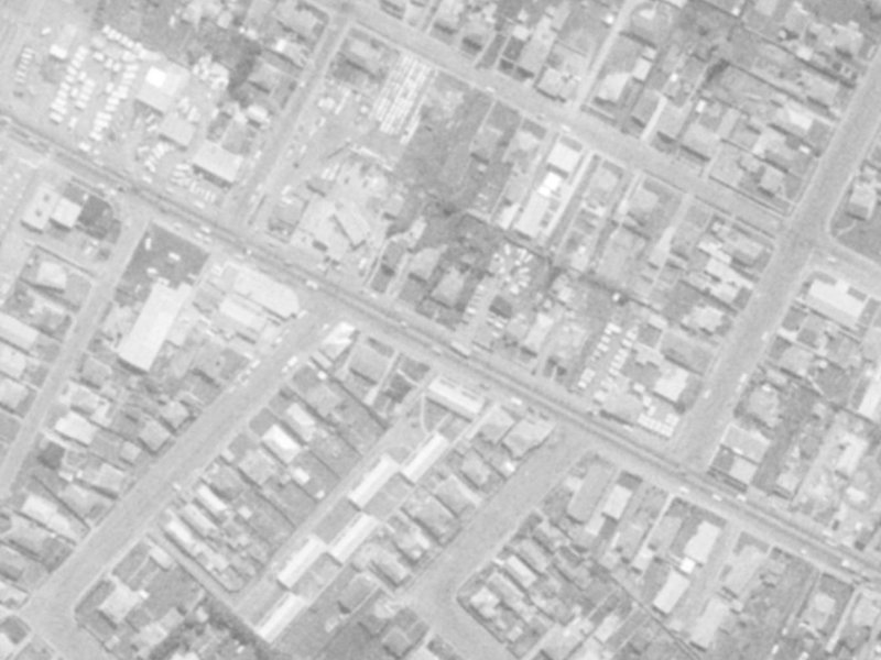 429A Ferry Road from the air, 1975-1979
