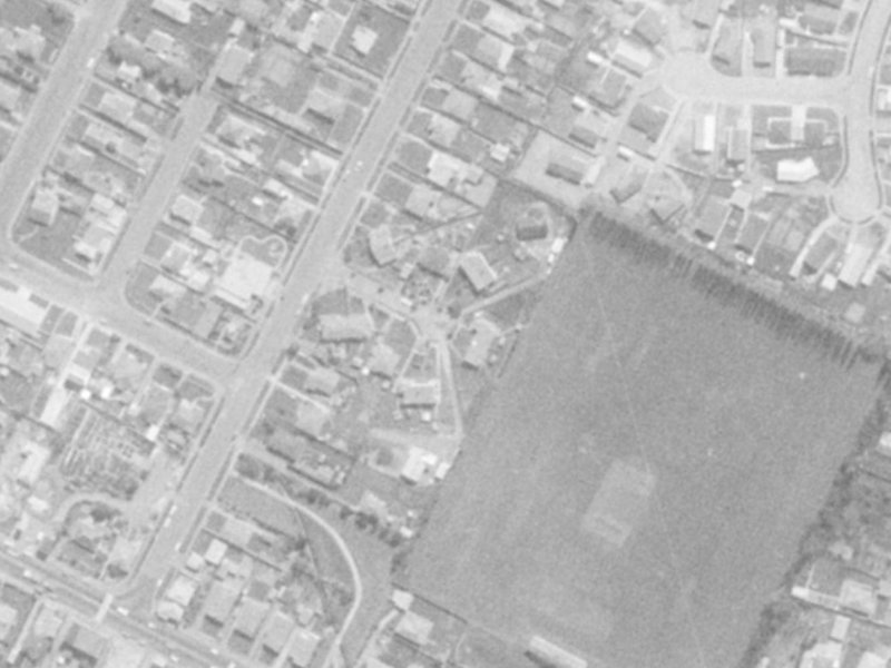 8 Bray Street from the air, 1975-1979