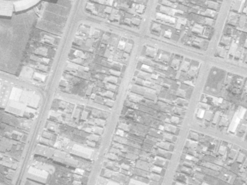 41 Barbour Street from the air, 1975-1979