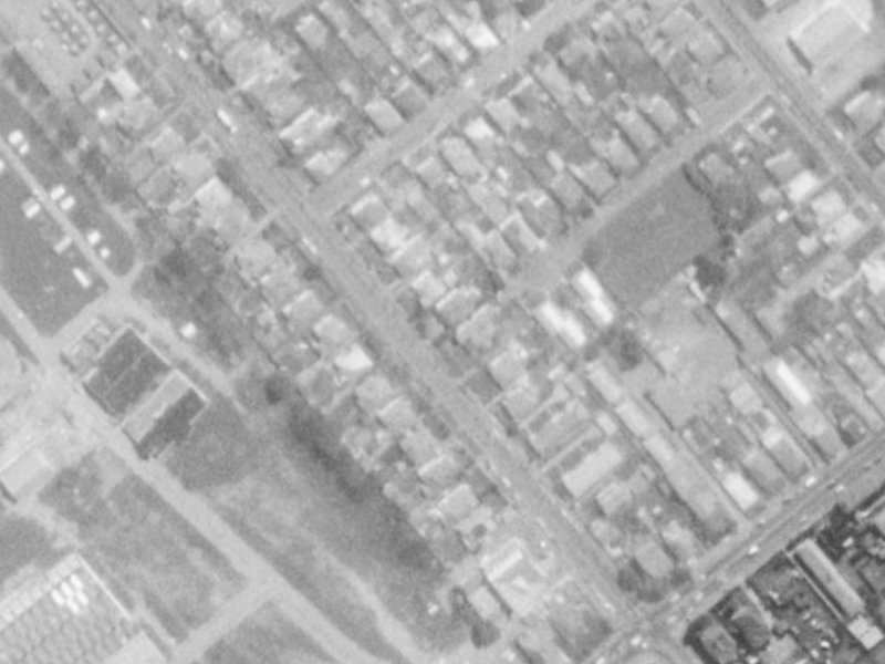 20 Whiteleigh Avenue from the air, 1975-1979