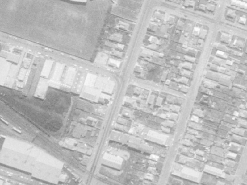 386 Wilsons Rd North from the air, 1975-1979