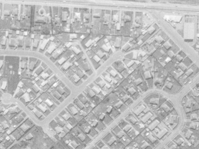 18 Florida Street from the air, 1975-1979