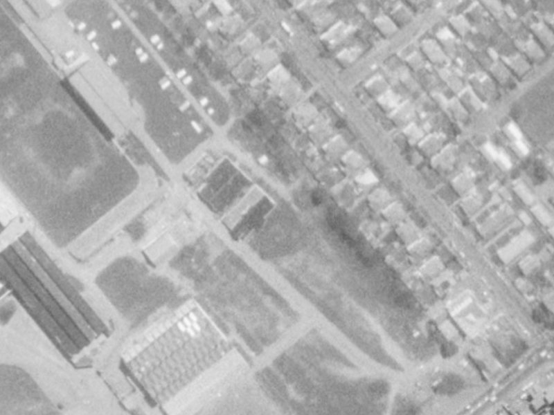 95N Jack Hinton Drive from the air, 1975-1979