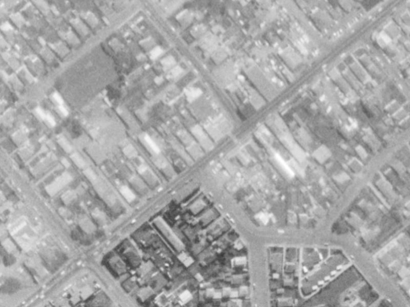 261A Lincoln Road from the air, 1975-1979