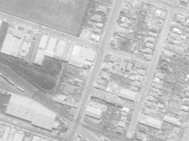 Wilsons Road North from the air, 1975-1979